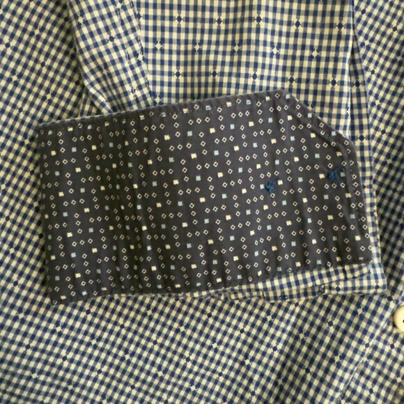 Bugatchi Shapped Fit Mens Shirt - Picture 8 of 10